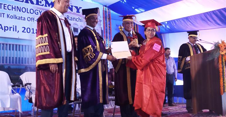 Birla Institute of Technology Mesra, Lalpur Centre - convocation