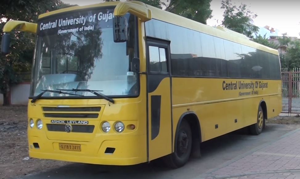 Central University of Gujarat - transport