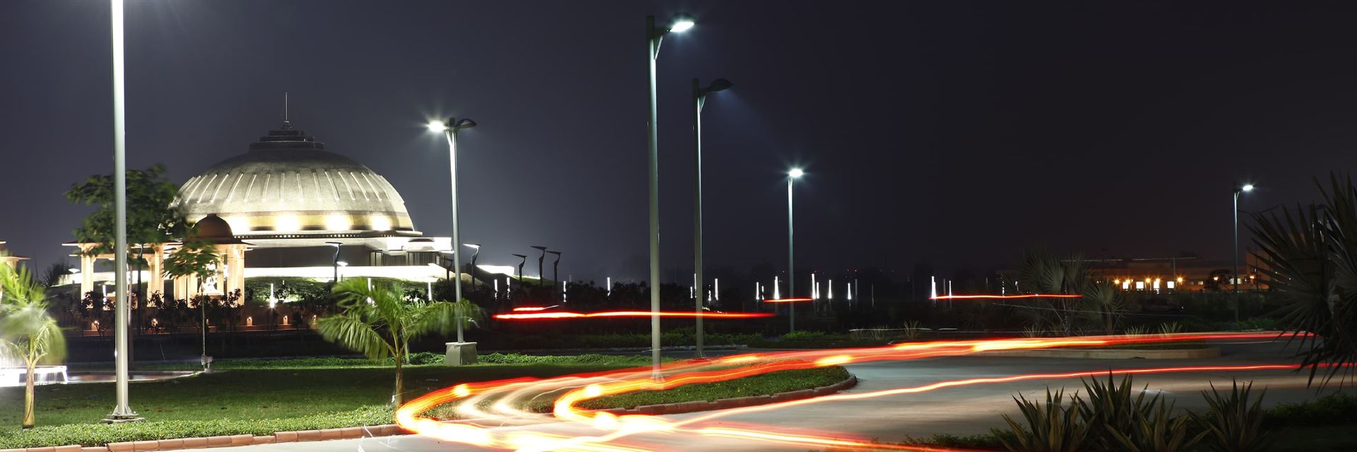 Gautam Buddha University - night