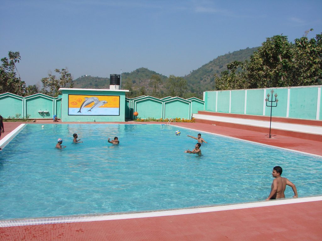 GIET University - swimming