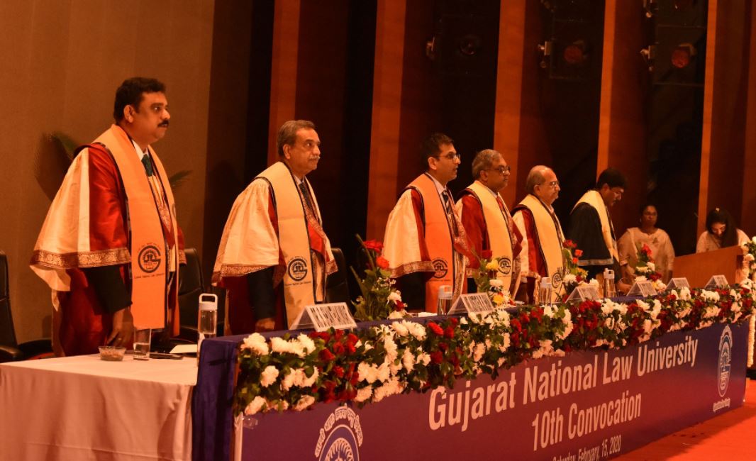 GNLU Gandhinagar (NLU) - convocation