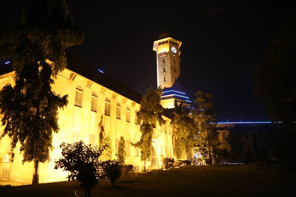 Gujarat University (GU) - night