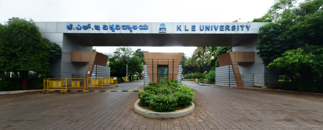KLE University - entrance