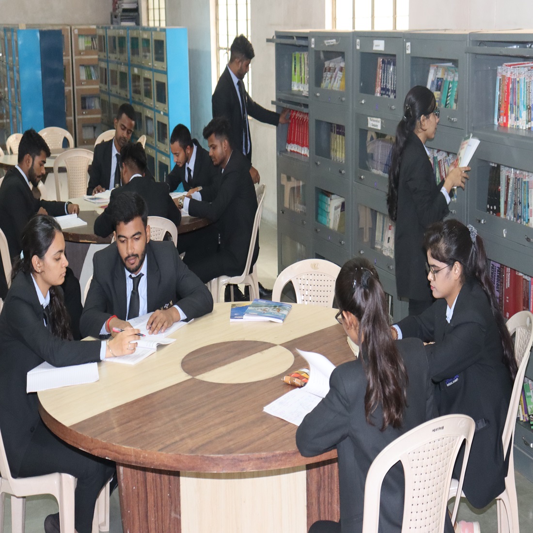 Madhyanchal Professional University - library