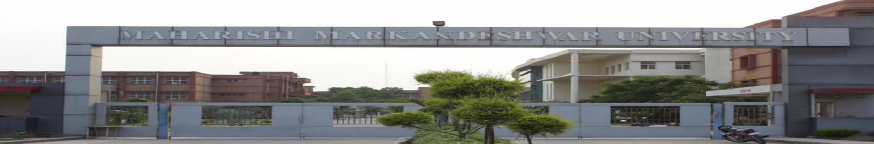 Maharishi Markandeshwar University - entrance