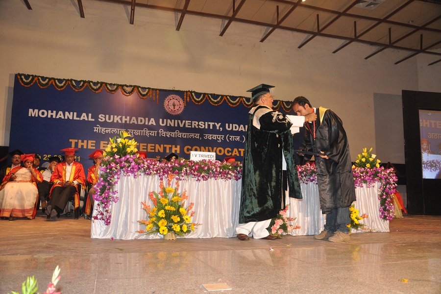 MLSU Udaipur - convocation