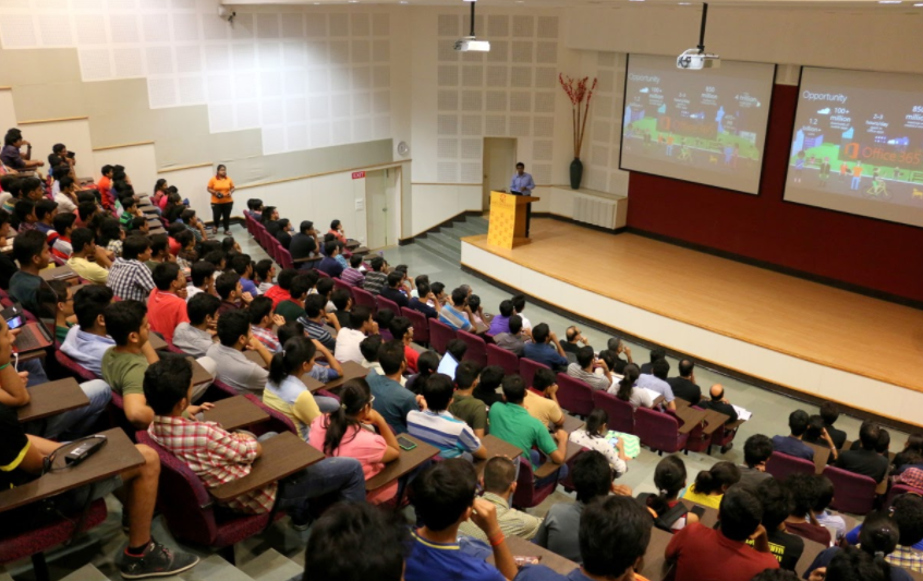 NIIT University - auditorium