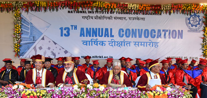 NIT Rourkela (NIT-RKL) - convocation