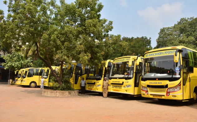 SRIHER - Courses, Admission 2024, Fee, Placements, Ranking - transport