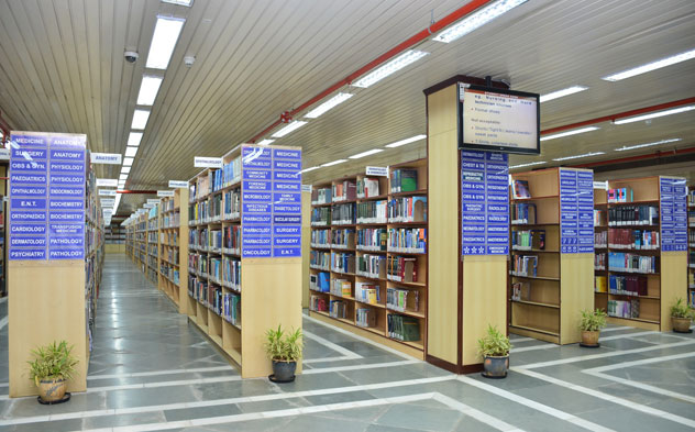 SRIHER - Courses, Admission 2024, Fee, Placements, Ranking - library