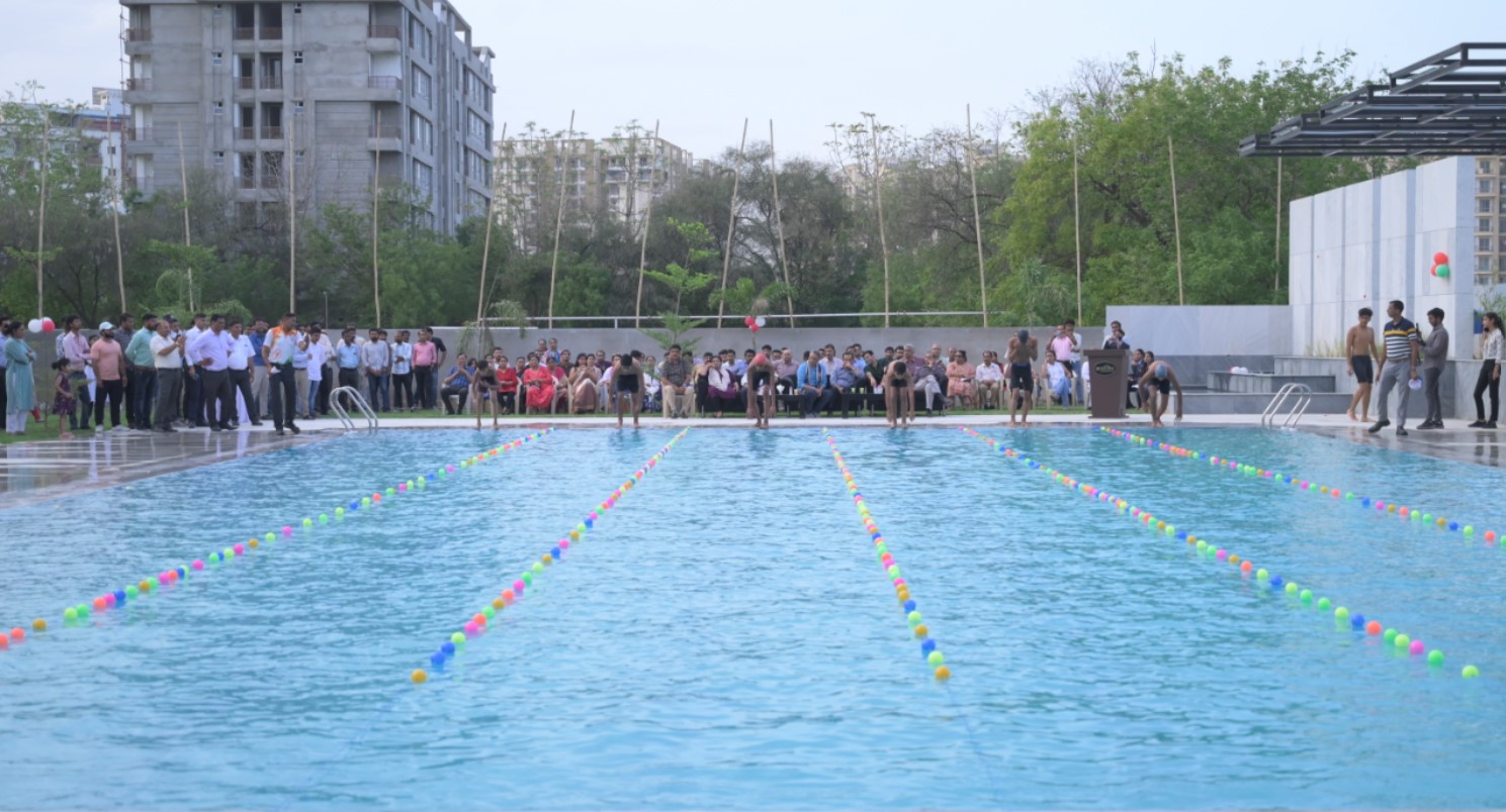 Suresh Gyan Vihar University Jaipur - swimming