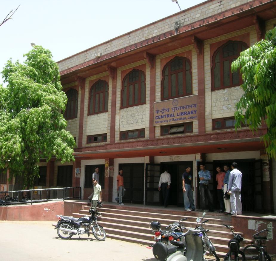 UNIRAJ (Rajasthan University) - library