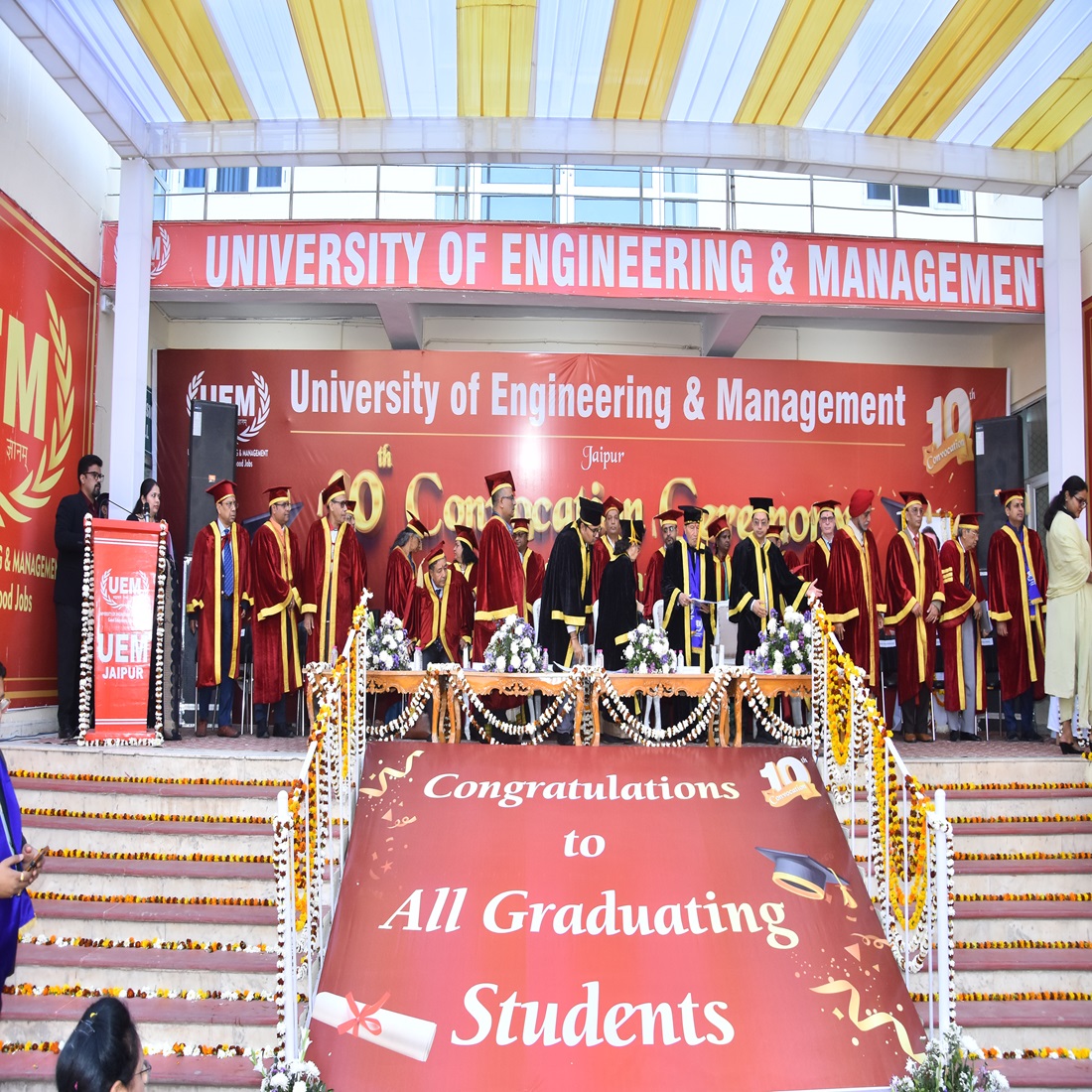 UEM Jaipur - convocation
