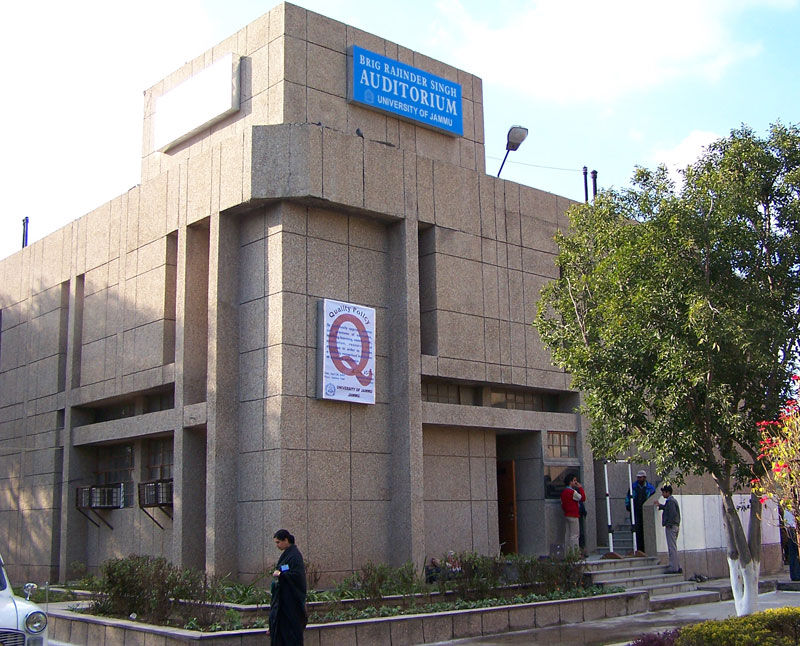 University of Jammu - auditorium