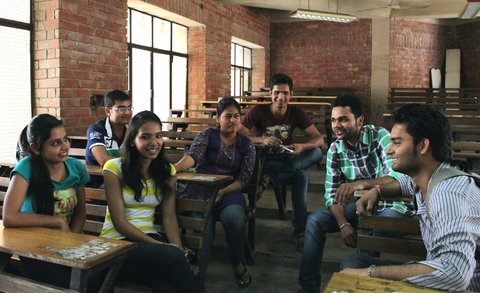 Lucknow University - classroom