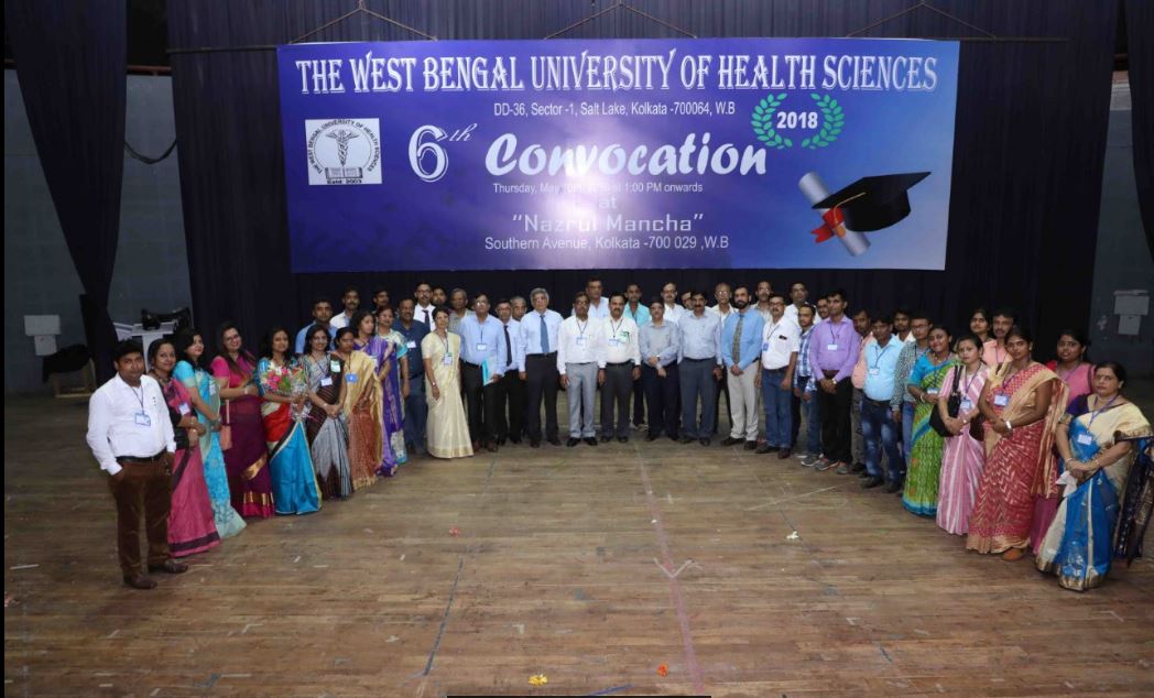 WBUHS - The West Bengal University of Health Sciences - convocation