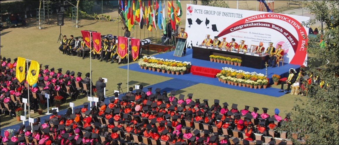 PCTE Group of Institutes - convocation