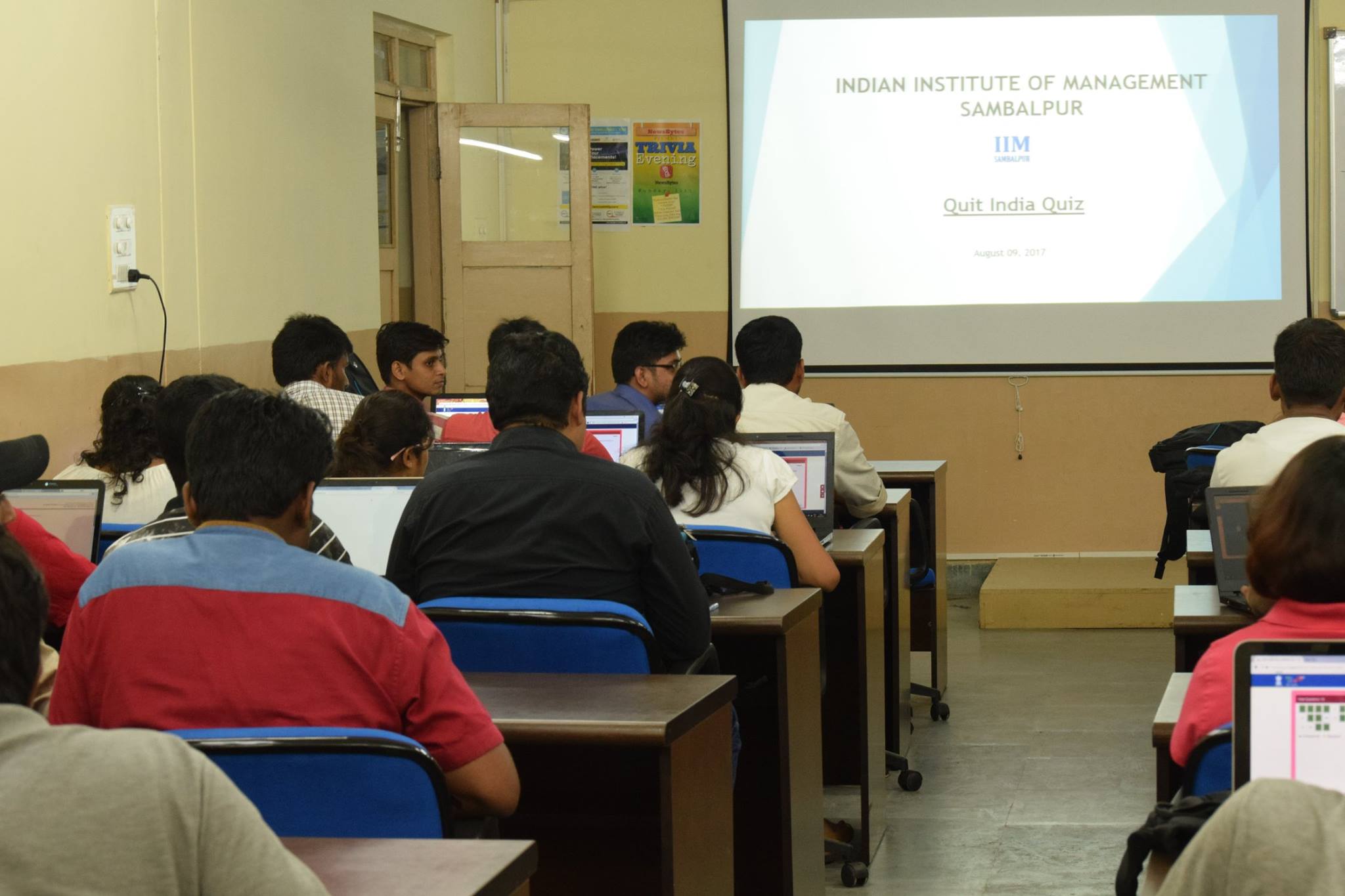 IIM Sambalpur - classroom