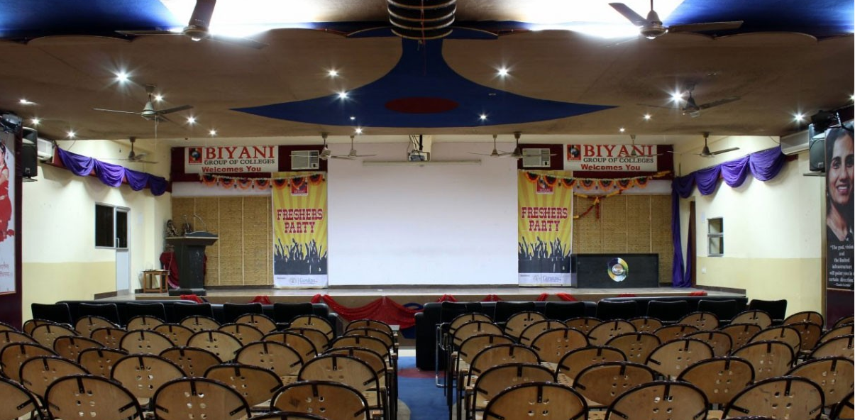Biyani Group of Colleges - auditorium